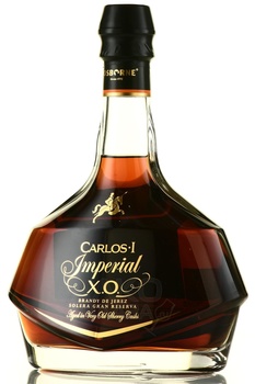 Brandy de Jerez Carlos I Imperial XO - Бренди де Херес Карлос 1 Империал ХО 0.7 л в п/у