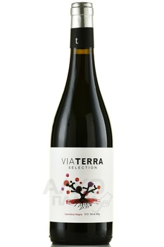 Via Terra Selection Garnacha Negre - вино Виа Терра Селекшн Гарнача Негра 2021 год 0.75 л красное сухое