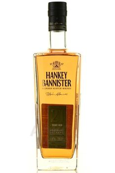 Hankey Bannister Reserve 21 years - виски Хэнки Бэннистер Резерв 21 год 0.7 л