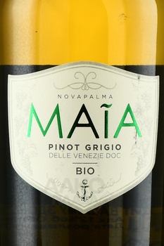 Novapalma Pinot Grigio delle Venezie - вино Новапальма Пино Гриджо делле Венецие 0.75 л белое полусухое