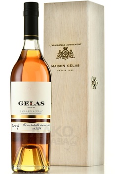 Gelas Bas Armagnac 2004 - арманьяк Желас Ба Арманьяк 2004 год 0.7 л в д/у