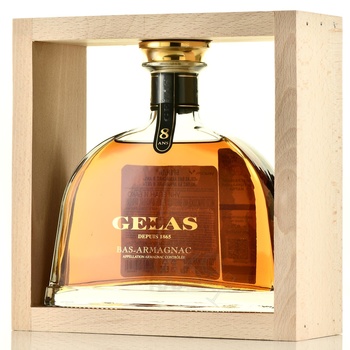 Gelas Bas Armagnac 8 ans - арманьяк Желас Ба Арманьяк 8 лет 0.7 л декантер в п/у