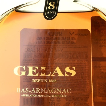 Gelas Bas Armagnac 8 ans - арманьяк Желас Ба Арманьяк 8 лет 0.7 л декантер в п/у