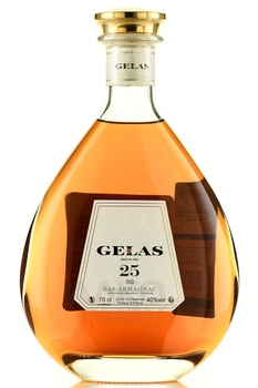 Gelas Bas Armagnac 25 ans - арманьяк Желас Ба Арманьяк 25 лет 0.7 л декантер в п/у