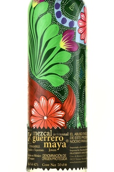 Mezcal Guerrero Maya Joven Ensamble Espadin Tepeztate Limited Edition - Мескаль Геррэро Майя Ховен Энсамбле Эспадин-Тепестате Лимитед Эдишн 0.7 л