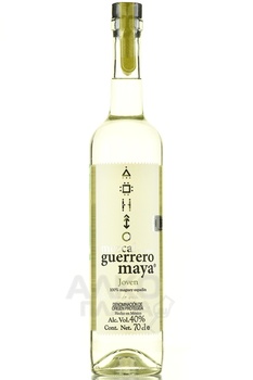 Mezcal Guerrero Maya Joven - Мескаль Геррэро Майя Ховен 0.7 л