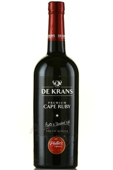 De Krans Premium Cape Ruby Calitzdorp - портвейн Де Кранс Премиум Кейп Руби Калицдорп 0.75 л