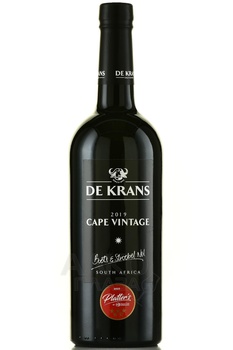 De Krans Cape Vintage 2019 - портвейн Де Кранс Кейп Винтаж 0.75 л