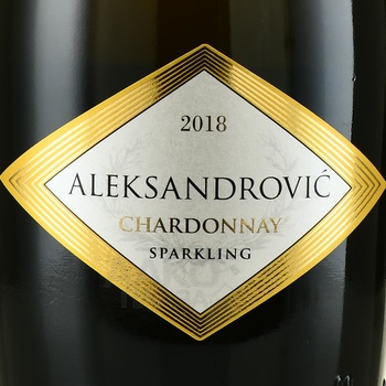 Aleksandrovic Chardonnay - вино Александрович Шардоне 0.75 л белое сухое