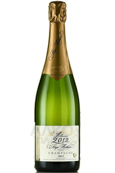 Serge Mathieu Brut Millesime 2009 - шампанское Серж Матьё Брют Миллезим 0.75 л