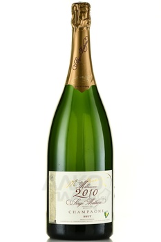 Champagne Serge Mathieu Brut Millesime 2008 - шампанское Серж Матье Брют Миллезим 1.5 л