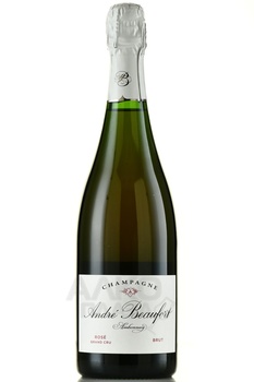 Andre Beaufort Ambonnay Rose Gran Cru - шампанское Андре Бофор Амбонэ Розе Гран Крю 0.75 л розовое брют