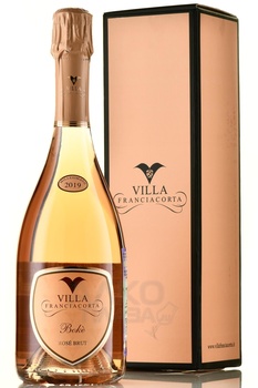 Villa Franciacorta Boke Rose - вино игристое Вилла Франчакорта Боке Розе 0.75 л брют розовое п/у