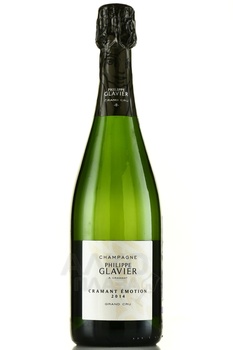 Philippe Glavier a Cramant  Emotion Grand Cru Blanc de Blanc - шампанское Филипп Главье а Краман Эмосьон Гранд Крю Блан де Блан 2014 год 0.75 л белое экстра брют