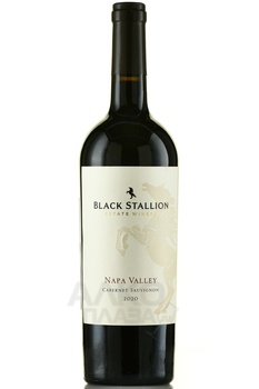 Black Stallion Cabernet Sauvignon - американское вино Блэк Стэллион Каберне Совиньон 0.75 л