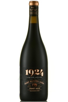 1924 Port Barrel Aged Pinot Noir - вино 1924 Порт Баррел Эйжд Пино Нуар 2022 год 0.75 л красное полусухое