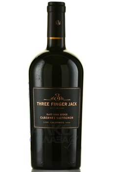 Three Finger Jack East Side Ridge Cabernet Sauvignon - вино Три Фингер Джек Ист Сайд Ридж Каберне Совиньон 2020 год 0.75 л красное полусухое