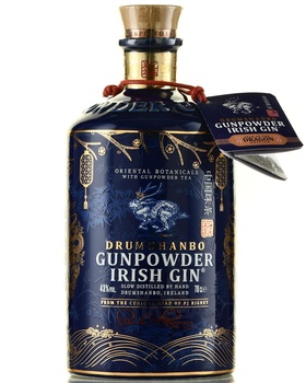 Drumshanbo Gunpowder Irish Gin - джин Драмшанбо Ганпаудер Айриш Джин 0.7 л синяя бутылка