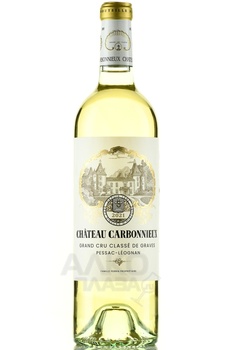 Chateau Carbonnieux Grand Cru Classe Blanc - вино Шато Карбонье Гран Крю Классе Пессак-Леоньян Блан 0.75 л белое сухое