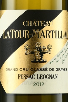 Chateau Latour Martillac Grand Cru Classe Pessac-Leognan Blanc - вино Шато Латур Мартийяк Гран Крю Классе Пессак-Леоньян Блан 0.75 л белое сухое