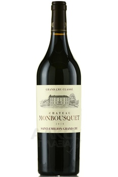 Chateau Monbousquet Grand Cru Classe Saint-Emilion - вино Шато Монбуске Гран Крю Классе Сент-Эмильон 2018 год 0.75 л красное сухое