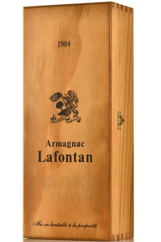 Lafontan Millesime 1984 - арманьяк Лафонтан Миллезим 1984 года 0.7 л