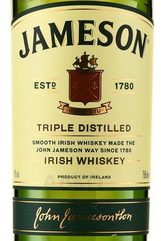 Jameson - виски купажированный Джемесон 0.7 л