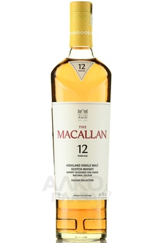 The Macallan Colour Collection 12 years old - виски Макаллан Колор Коллекшен 12 лет 0.7 л в п/у