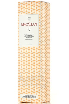 The Macallan Colour Collection 15 years old - виски Макаллан Колор Коллекшен 15 лет 0.7 л в п/у