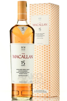 The Macallan Colour Collection 15 years old - виски Макаллан Колор Коллекшен 15 лет 0.7 л в п/у