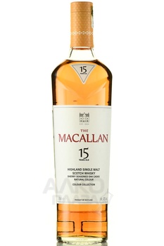 The Macallan Colour Collection 15 years old - виски Макаллан Колор Коллекшен 15 лет 0.7 л в п/у