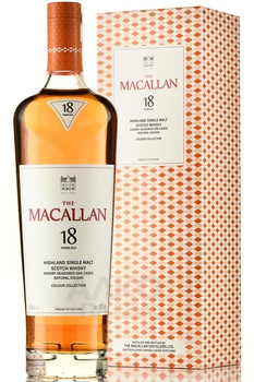 The Macallan Colour Collection 18 years old - виски Макаллан Колор Коллекшен 18 лет 0.7 л в п/у