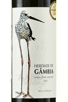 Herdade de Gambia - вино Эрдаде де Гамбия 2022 год 0.75 л красное сухое