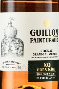 Guillon-Painturaud XO Hors d’Age Premier Cru De Cognac - коньяк Гийон Пэнтюро ХО Ор д’Аж Премьер Крю де Коньяк 0.7 л в п/у