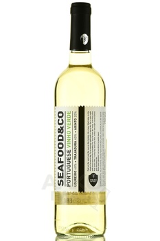 Seafood & CO WWS Vinho Verde - вино Сифуд&Ко ВВС Винью Верде 2022 год 0.75 л белое полусухое