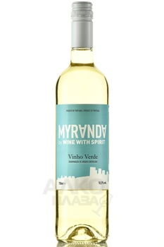 Myranda by WWS Vinho Verde - вино Майранда бай ВВС Винью Верде 0.75 л белое полусухое