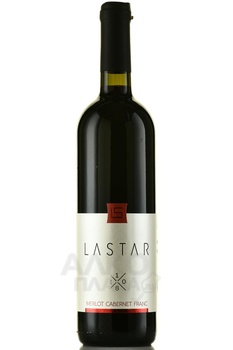 Lastar Merlot-Cabernet Franc - вино Ластар Мерло Каберне Фран 2018 год 0.75 л красное сухое