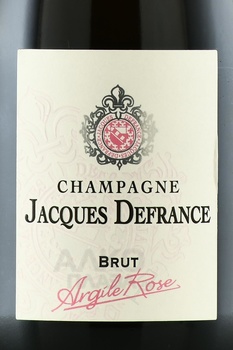 Champagne Jacques Defrance Argile Rose - шампанское Жак Дефранс Аржиль Розе 2020 год 0.75 л брют розовое