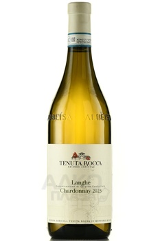 Tenuta Rocca Langhe Chardonnay DOC - вино Тенута Рокка Ланге Шардоне ДОК 2023 год 0.75 л белое сухое