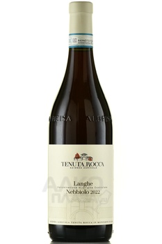 Tenuta Rocca Langhe Nebbiolo DOC - вино Тенута Рокка Ланге Неббиоло ДОК 2022 год 0.75 л красное сухое