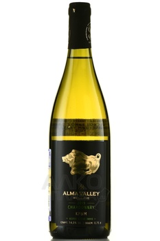 Alma Valley Chardonnay Reserve - вино Альма Валлей Шардоне Резерва 0.75 л белое сухое