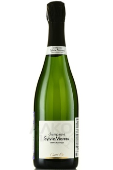 Sylvie Moreau Carre Or Champagne - шампанское Сильви Моро Карр Ор 2009 год 0.75 л белое экстра брют