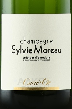 Sylvie Moreau Carre Or Champagne - шампанское Сильви Моро Карр Ор 2009 год 0.75 л белое экстра брют