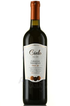 Cielo e Terra Cabernet Sauvignon - вино Чело э Терра Каберне Совиньон 0.75 л красное полусухое