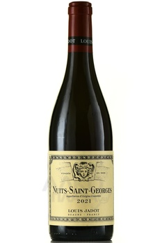 Nuits Saint Georges AOC Maison Louis Jadot - вино Нюи-Сен-Жорж АОС Мэзон Луи Жадо 2021 год 0.75 л красное сухое