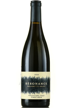 Resonance Pinot Noir Willamette Valley - вино Резонанс Уилламетт Вэлли Пино Нуар 2020 год 0.75 л красное сухое