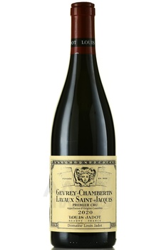 Gevrey-Chambertin Premier Cru AOC Lavaux Saint-Jacques Maison Louis Jadot - вино Жевре-Шамбертен Премье Крю АОС Лаво Сен-Жак Мэзон Луи Жадо 2020 год 0.75 л красное сухое