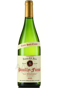 Pouilly-Fuisse Premier Cru AOC Les Menetrieres Cuvee Hors-Classe - вино Пуйи-Фюссе Премье Крю АОС Кюве Ор Класс Ле Менетриер 2022 год 0.75 л белое сухое