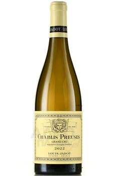 Chablis Grand Cru AOC Preuses Maison Louis Jadot - вино Шабли Гран Крю АОС Прёз Мэзон Луи Жадо 2022 год 0.75 л белое сухое