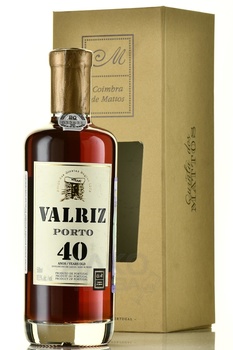 Porto Valriz 40 Years Old - портвейн Порто Валриц 40 лет 0.5 л в п/у